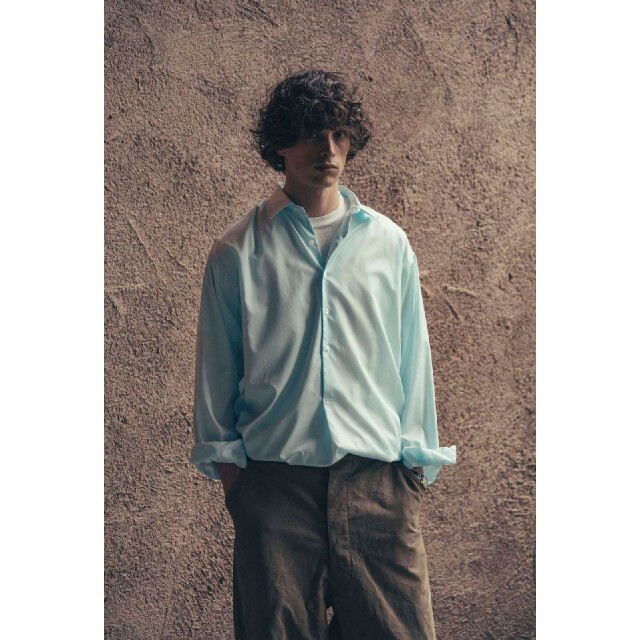 トップスアプレッセ Pullover Granpa Shirt 即完売品 コモリ