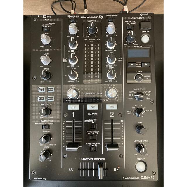 Pioneer(パイオニア)の【Pioneer DJ】パイオニア DJM-450 楽器のDJ機器(DJミキサー)の商品写真