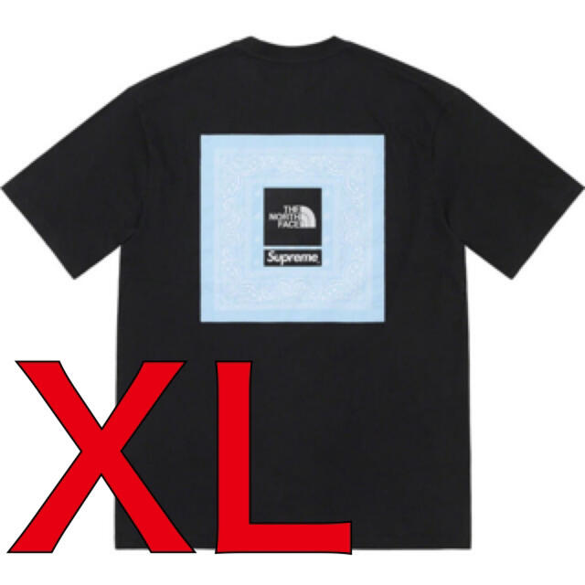 Supreme The North Face Bandana Tee black