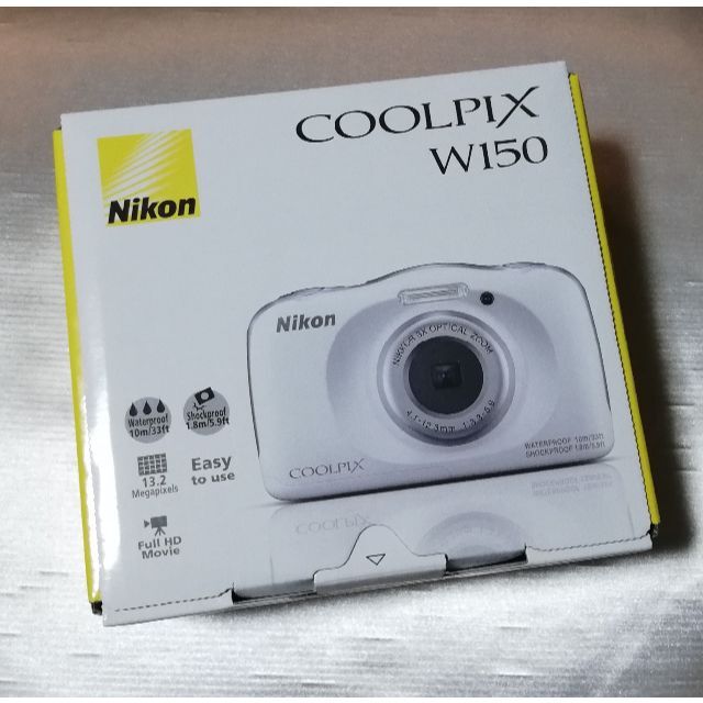 新品 ニコン COOLPIX W150 ホワイト カメラのキタムラ購入
