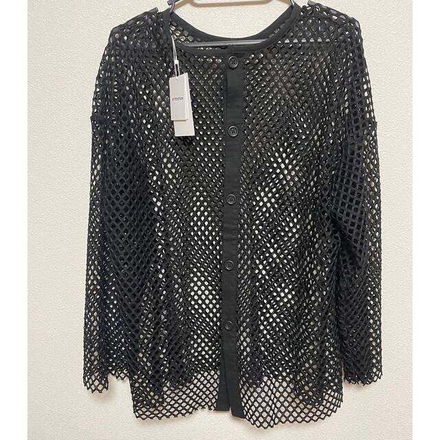 AZUL by moussy(アズールバイマウジー)のAZUL 2WAY MESH PULLOVER/２WAYメッシュプルオーバー レディースのトップス(カーディガン)の商品写真