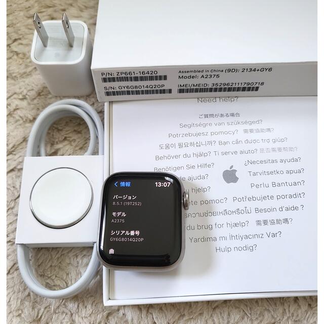 【ほぼ新品】Apple Watch 6 40mm チタニウム