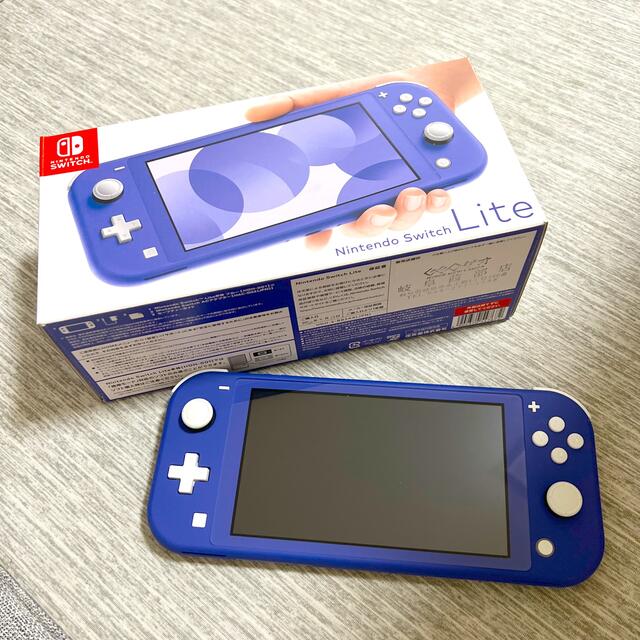 数量限定セール Nintendo Switch LITE ブルー 美品