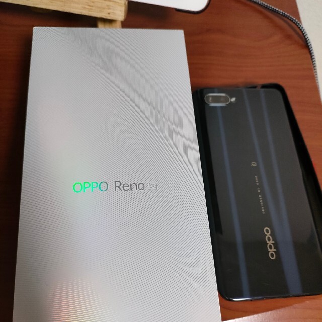 OPPO(オッポ)のOPPO オッポ Reno A 楽天版 128GB ブラック CPH1983 S スマホ/家電/カメラのスマートフォン/携帯電話(スマートフォン本体)の商品写真