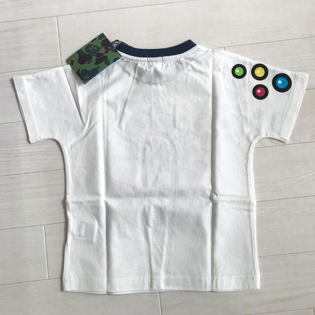 ☆新品、未使用☆ BAPE KIDS 半袖 Tシャツ 120cm ガムボール 白