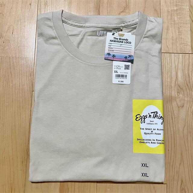 UNIQLO(ユニクロ)のユニクロ ザ・ブランズ ハワイアン ロコ Tシャツ Eggs’n Things メンズのトップス(Tシャツ/カットソー(半袖/袖なし))の商品写真