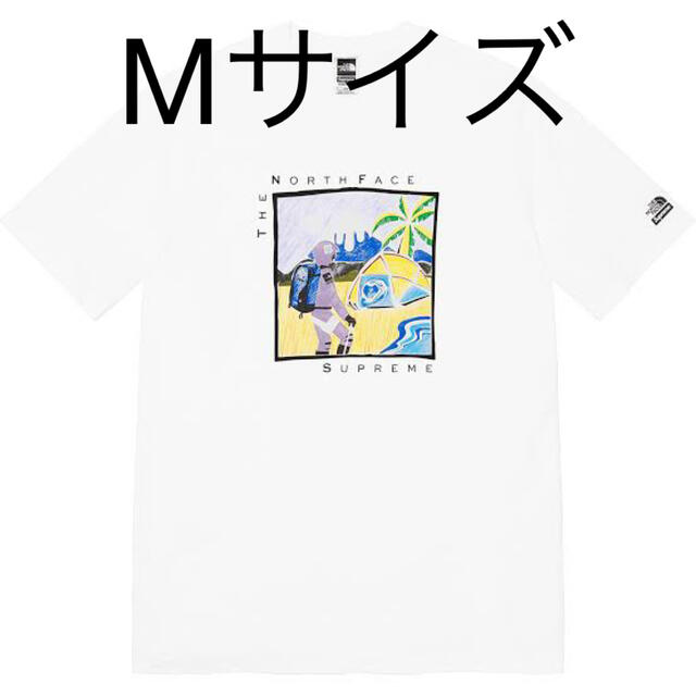 supreme The North Face Sketch 白 - Tシャツ/カットソー(半袖/袖なし)