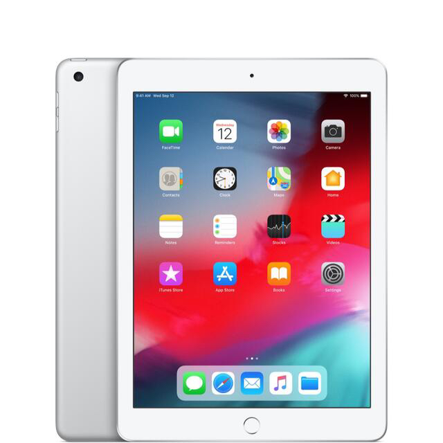 Apple アップル iPad 第6世代 32GB SIMロック解除済 シルバ…-