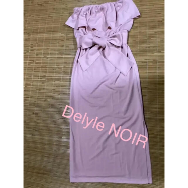 Delyle NOIR(デイライルノアール)のDelyle NOIR   2weyワンピース レディースのワンピース(ロングワンピース/マキシワンピース)の商品写真