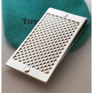 ティファニー(Tiffany & Co.)のTiffany ダイヤモンドポイント マネークリップ美品(マネークリップ)