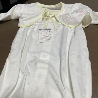 キムラタン(キムラタン)の【新品】新生児　2WAYドレス　ボレロ付き　男の子　女の子　退院(セレモニードレス/スーツ)