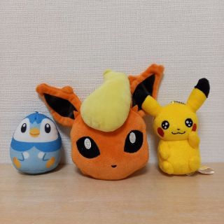 ポケモン(ポケモン)のポケモン  ぬいぐるみ  3点セット(ぬいぐるみ)