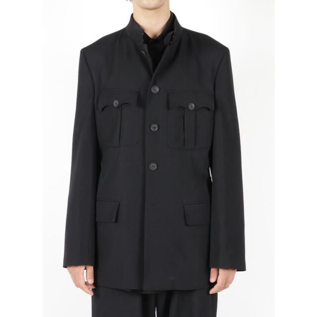 ヨウジヤマモト Yohji Yamamoto ジャケット ウールギャバ 22SS