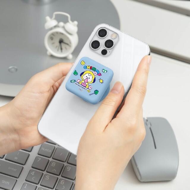 BT21(ビーティーイシビル)のBT21 BTS JELLY CANDY グリップトック ミラー GROUP スマホ/家電/カメラのスマホアクセサリー(ストラップ/イヤホンジャック)の商品写真