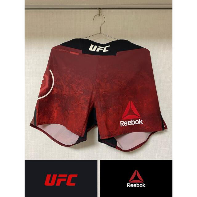 UFC リーボック Reebok コラボ ファイトパンツ ハーフパンツ 34 50%OFF www.bluepractice.co.jp