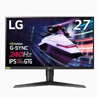 エルジーエレクトロニクス(LG Electronics)のLG 27GN750-B ゲーミングモニター(ディスプレイ)