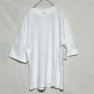 ユニクロ(UNIQLO)のユニクロ UNIQLO UT AIRism エアリズム 無地 白Tシャツホワイト(Tシャツ/カットソー(半袖/袖なし))