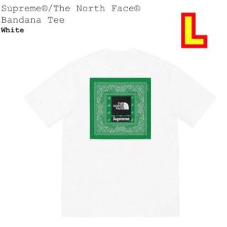 シュプリーム(Supreme)のSupreme®/The North Face® Bandana Tee L(Tシャツ/カットソー(半袖/袖なし))