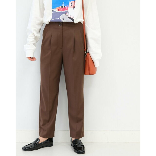 【BROWN】B:MING by BEAMS / ストレッチ パンツ 21AW