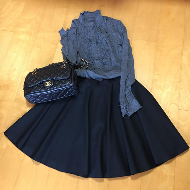 LANVIN en Bleu - LANVIN en Bleu 黒スカート