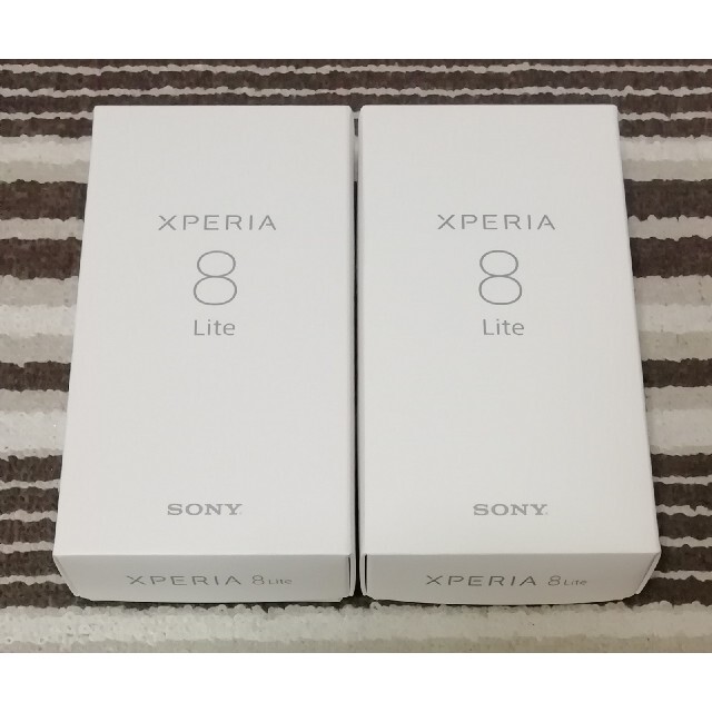 Xperia 8 Lite J3273 SIMフリー 2色セット