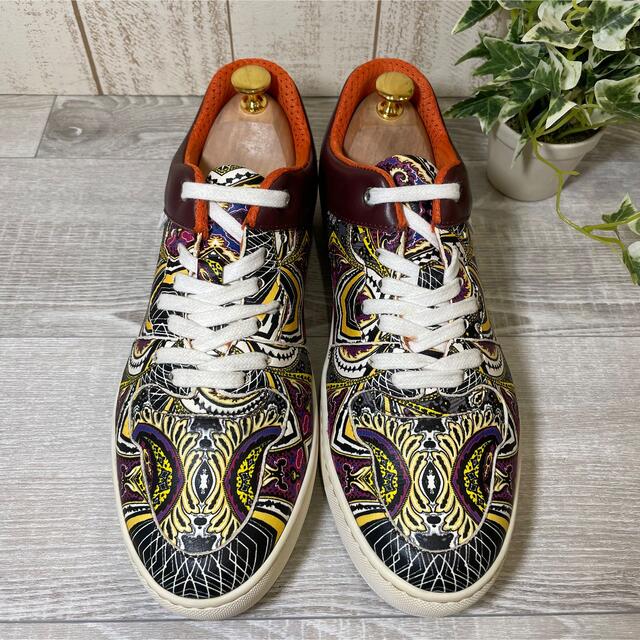 超美品】ETRO エトロ 26cm スニーカー ペイズリー柄-tops.edu.ng