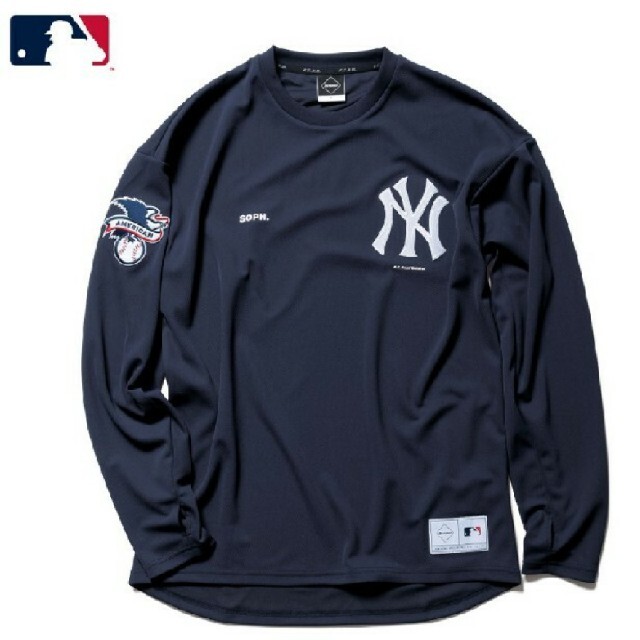 F.C.Real Bristol MLB TOUR YANKEES XLTシャツ/カットソー(七分/長袖)