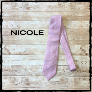 ニコル(NICOLE)のNICOLE ニコル ネクタイ 日本製 シルク100% 結婚式 父の日 高級(ネクタイ)