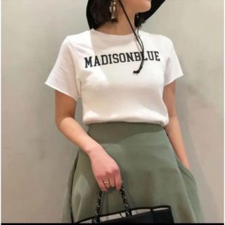 マディソンブルー(MADISONBLUE)の美品♡マディソンブルー♡MINI URAKE TEE 半袖　ロゴ　Tシャツ　01(Tシャツ(半袖/袖なし))