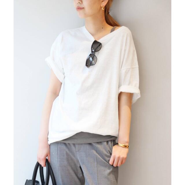 DEUXIEME CLASSE(ドゥーズィエムクラス)のタグ付き新品⭐️ Deuxieme Classe *loose Tシャツ レディースのトップス(Tシャツ(半袖/袖なし))の商品写真