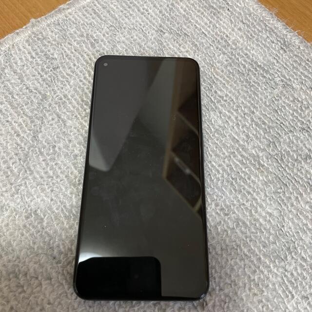 Google Pixel(グーグルピクセル)のGoogle pixel 5a Mostly Black 128GB  スマホ/家電/カメラのスマートフォン/携帯電話(スマートフォン本体)の商品写真