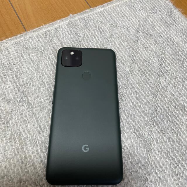 Google Pixel(グーグルピクセル)のGoogle pixel 5a Mostly Black 128GB  スマホ/家電/カメラのスマートフォン/携帯電話(スマートフォン本体)の商品写真