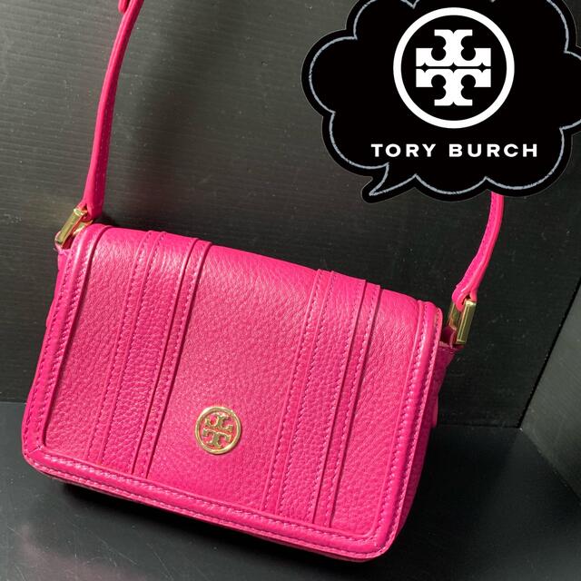 Tory Burch - トリーバーチ ポシェット ミニショルダーバッグ パープル