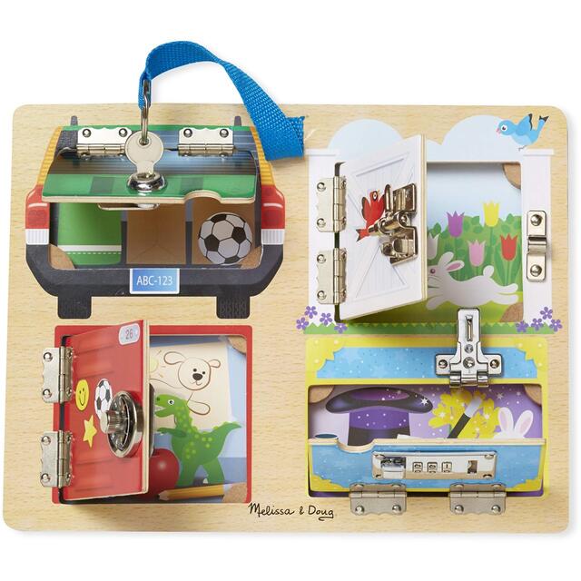 (( 新品 )) 木製 プレイボード 教育玩具 おもちゃ 知育玩具 カラフル キッズ/ベビー/マタニティのおもちゃ(知育玩具)の商品写真