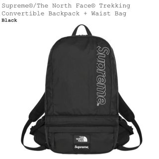 シュプリーム(Supreme)のSupreme North Face Backpack Waist Bag 黒(バッグパック/リュック)