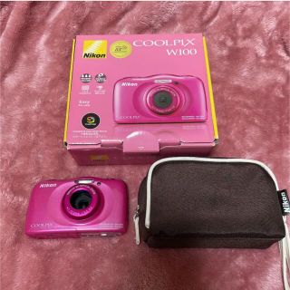 ニコン(Nikon)の100周年Nikon COOLPIX W100 ニコン クールピクス 防水カメラ(コンパクトデジタルカメラ)