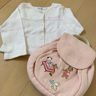 ファミリア(familiar)のくま様専用　ファミリア  familiar 80 リュックサック　ベビー(Ｔシャツ)