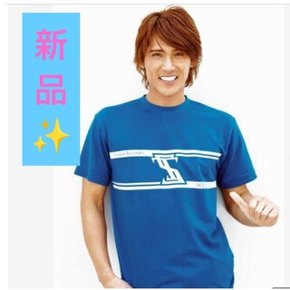 BIG BOSS 新庄剛志AQUA BLUE コラボTシャツ(スポーツ選手)