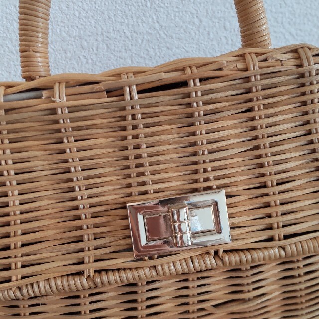 Ameri VINTAGE - アメリヴィンテージ TRAPEZE RATTAN BAGの通販 by ...