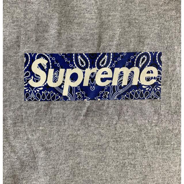 Supreme(シュプリーム)のsupreme bandana box logo tee L  メンズのトップス(Tシャツ/カットソー(半袖/袖なし))の商品写真