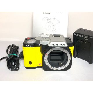 ペンタックス(PENTAX)の僅か2787ショット ペンタックス K-01 ボディ ブラック×イエロー(デジタル一眼)