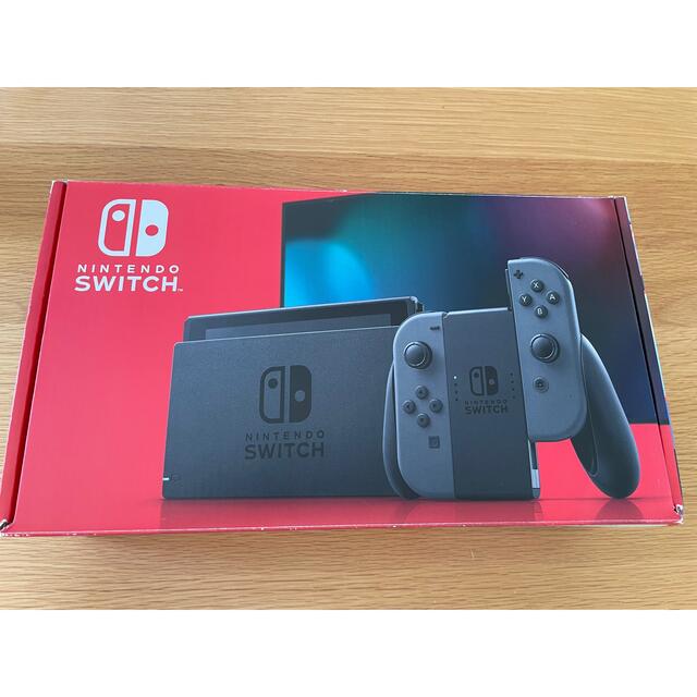 中古品】Nintendo Switch グレー 本体セット 柔らかな質感の www ...