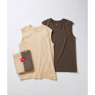 ヘインズ(Hanes)のHanes for BIOTOP スリーブレスTシャツ(タンクトップ)