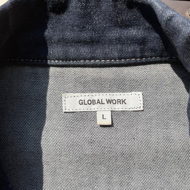 GLOBAL WORK(グローバルワーク)のGLOBAL WORK デニムジャケット レディースのジャケット/アウター(Gジャン/デニムジャケット)の商品写真