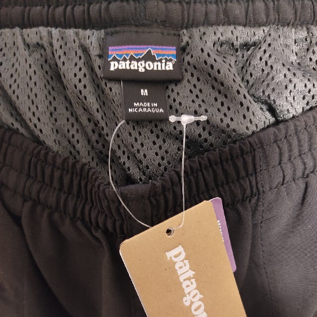 patagonia(パタゴニア)の新品 パタゴニア バギーズ ロング 7インチ M ブラック 黒 SP19 メンズのパンツ(ショートパンツ)の商品写真