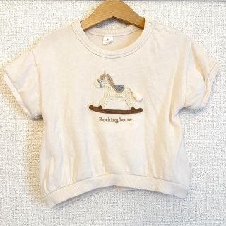 フタフタ(futafuta)のcottoli コトリ　木馬　半袖　95(Tシャツ/カットソー)