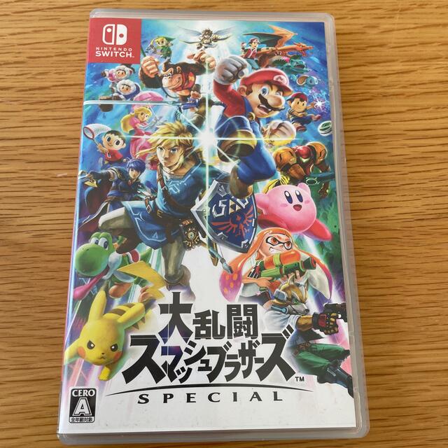 任天堂(ニンテンドウ)の【中古品】大乱闘スマッシュブラザーズ SPECIAL Switch エンタメ/ホビーのゲームソフト/ゲーム機本体(家庭用ゲームソフト)の商品写真