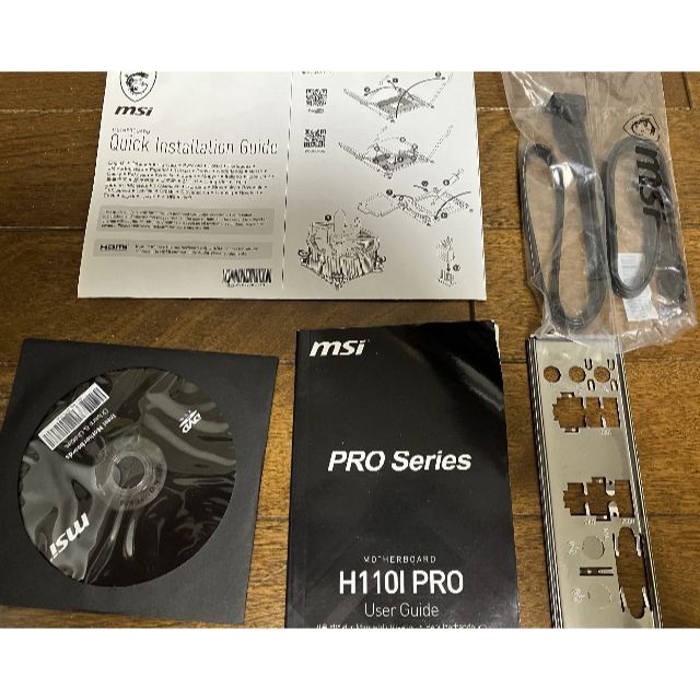 動作未確認 MSI H110I PRO メモリセット 4