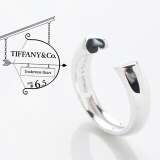 ティファニー(Tiffany & Co.)の極美品 TIFFANY ティファニー テンダネスハート リング 指輪 6.5号(リング(指輪))