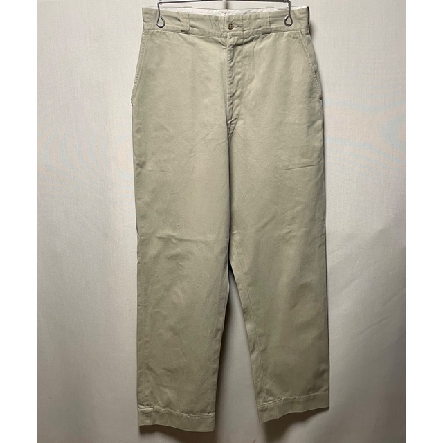 70s US MILITARY Twill Pants Size W30 L31 チノパン 70s US MILITARY Twill Pants Size W30 L31 チノパン